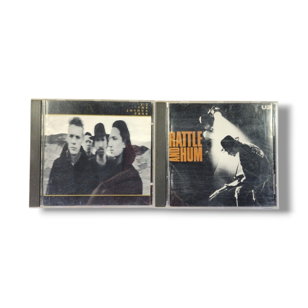Lot of 2 - U2 The Joshua Tree / Rattle And Num CD